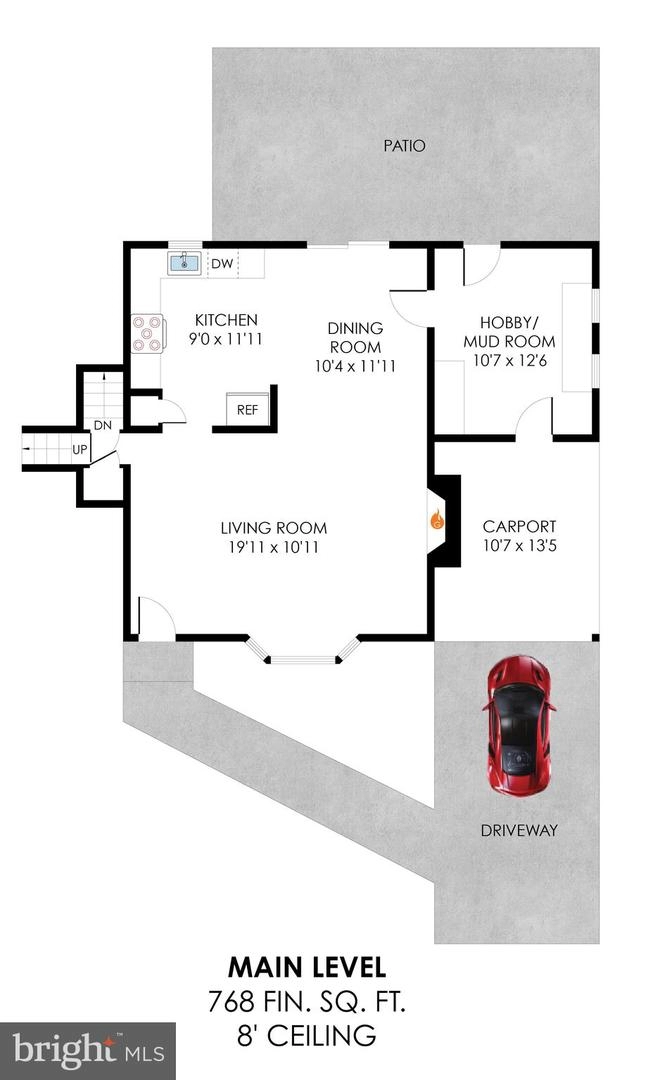 Floorplan - 7626 Webbwood Ct, Springfield, VA 22151 photo 1 of 3