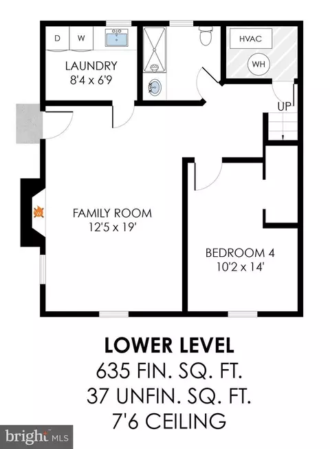 Floorplan - 7626 Webbwood Ct, Springfield, VA 22151 photo 3 of 3