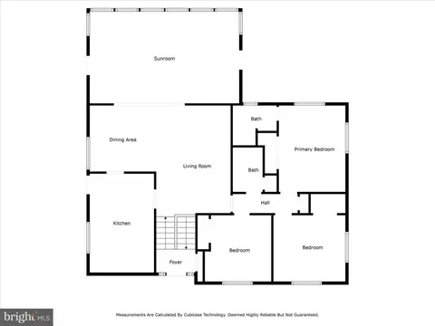 Floorplan - 7852 Glenister Dr, Springfield, VA 22152 photo 2 of 5