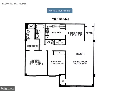 Floorplan - 7621 Provincial Dr #209, Mclean, VA 22102 photo 1 of 1