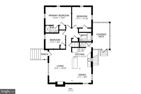Floorplan - 5811 Atteentee Rd, Springfield, VA 22150 photo 1 of 2