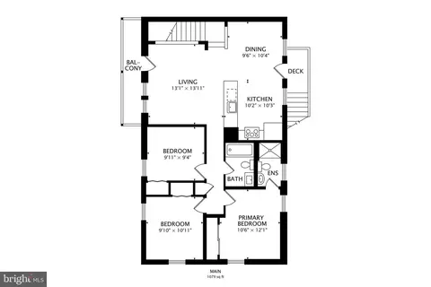 Floorplan - 7309 Beverly Park Dr, Springfield, VA 22150 photo 1 of 3