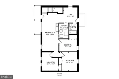 Floorplan - 7309 Beverly Park Dr, Springfield, VA 22150 photo 2 of 3