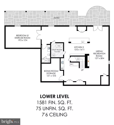 Floorplan - 11922 Winstead Ln, Reston, VA 20194 photo 3 of 4