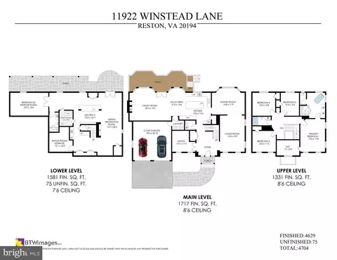 Floorplan - 11922 Winstead Ln, Reston, VA 20194 photo 4 of 4