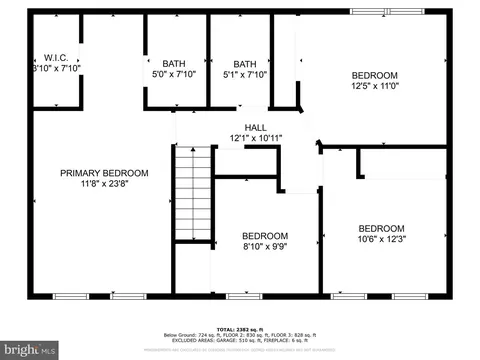Floorplan - 7607 Maritime Ln, Springfield, VA 22153 photo 3 of 4