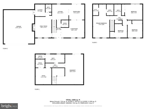 Floorplan - 7607 Maritime Ln, Springfield, VA 22153 photo 4 of 4