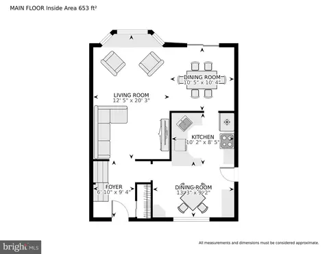 Floorplan - 6539 Ashlawn Ct, Springfield, VA 22150 photo 1 of 4