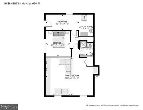 Floorplan - 6539 Ashlawn Ct, Springfield, VA 22150 photo 3 of 4
