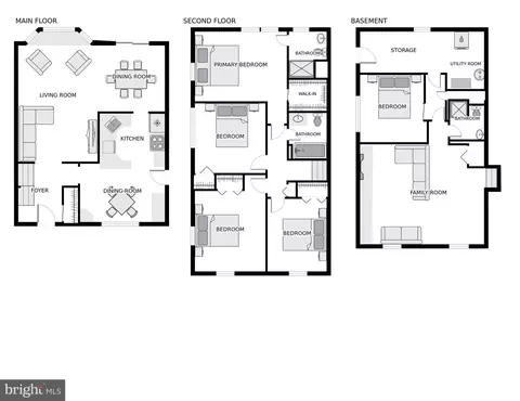 Floorplan - 6539 Ashlawn Ct, Springfield, VA 22150 photo 4 of 4