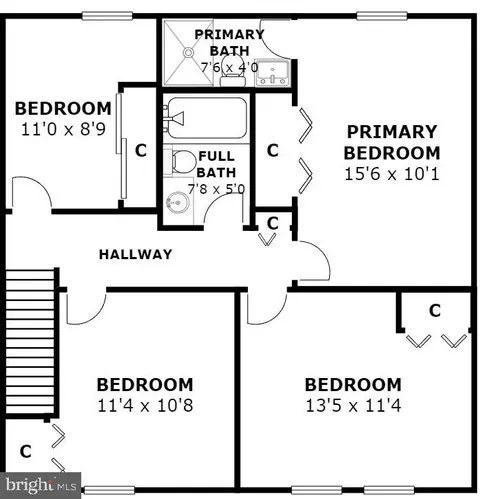 Floorplan - 2345 Old Trail Dr, Reston, VA 20191 photo 1 of 3