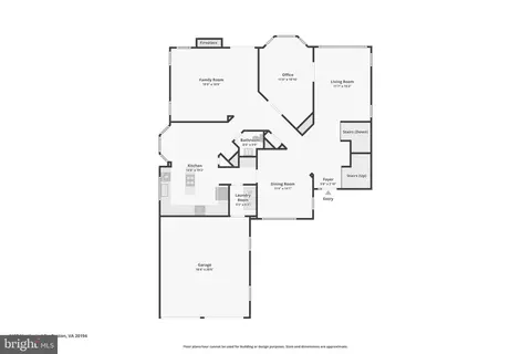Floorplan - 1109 Northwind Dr, Reston, VA 20194 photo 1 of 3