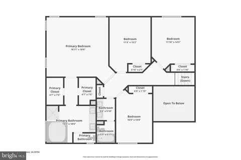 Floorplan - 1109 Northwind Dr, Reston, VA 20194 photo 2 of 3