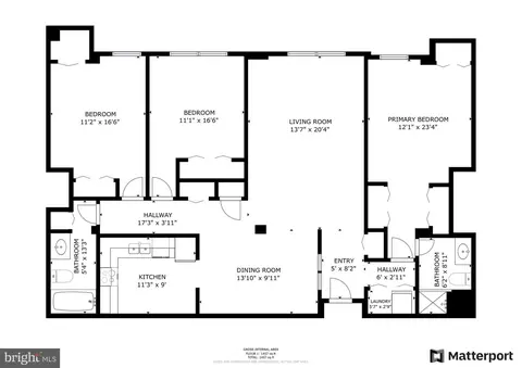 Floorplan - 7621 Tremayne Pl #108, Mclean, VA 22102 photo 1 of 1