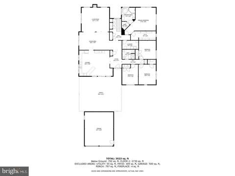 Floorplan - 2301 November Ln, Reston, VA 20191 photo 2 of 3