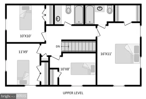 Floorplan - 7075 Leestone St, Springfield, VA 22151 photo 2 of 3