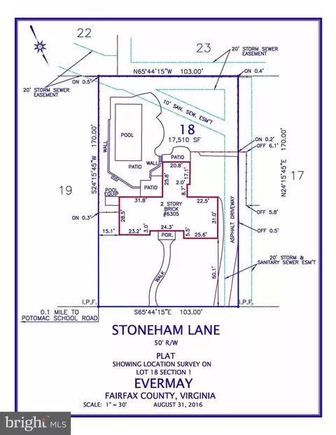 Floorplan - 6305 Stoneham Ln, Mclean, VA 22101 photo 3 of 3
