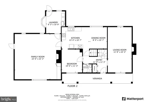 Floorplan - 13008 Compton Rd, Clifton, VA 20124 photo 2 of 3
