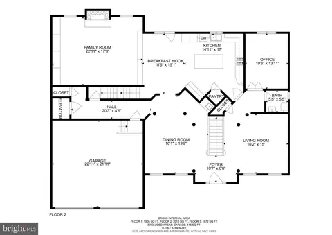 Floorplan - 6214 Wayles St, Springfield, VA 22150 photo 3 of 7
