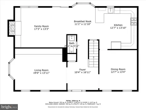 Floorplan - 7700 Hilltopper Ct, Springfield, VA 22153 photo 4 of 6
