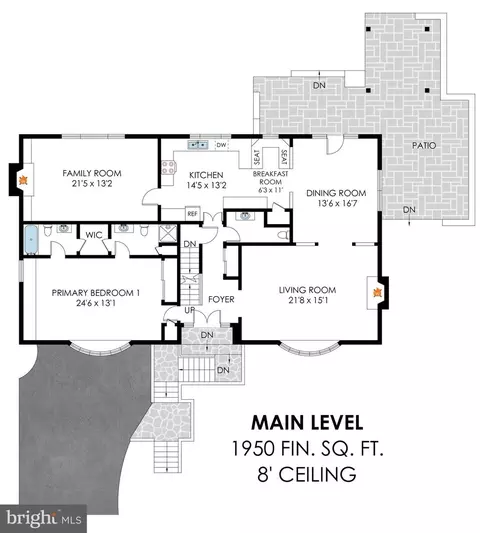 Floorplan - 1460 Highwood Dr, Mclean, VA 22101 photo 2 of 4