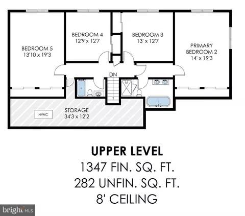 Floorplan - 1460 Highwood Dr, Mclean, VA 22101 photo 3 of 4