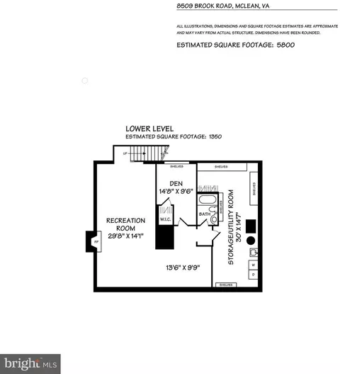 Floorplan - 8509 Brook Rd, Mclean, VA 22102 photo 3 of 3