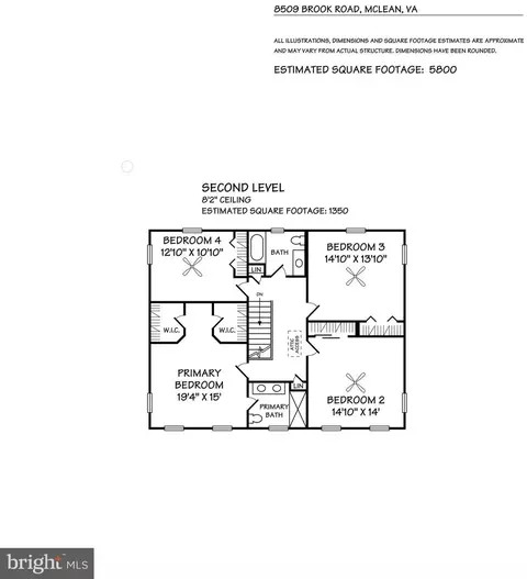 Floorplan - 8509 Brook Rd, Mclean, VA 22102 photo 2 of 3