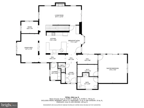 Floorplan - 644 Walker Rd, Great Falls, VA 22066 photo 1 of 3