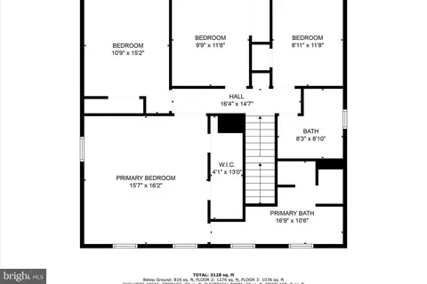 Floorplan - 9521 Retriever Rd, Burke, VA 22015 photo 3 of 4