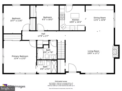 Floorplan - 5642 Inverchapel Rd, Springfield, VA 22151 photo 1 of 2