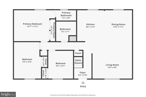Floorplan - 8054 Athena St, Springfield, VA 22153 photo 1 of 3