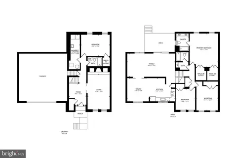Floorplan - 7406 Calamo St, Springfield, VA 22150 photo 1 of 3