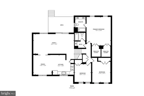 Floorplan - 7406 Calamo St, Springfield, VA 22150 photo 3 of 3