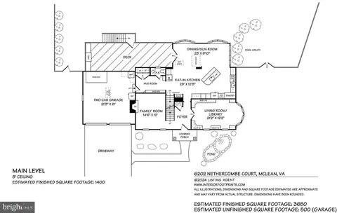 Floorplan - 6202 Nethercombe Ct, Mclean, VA 22101 photo 1 of 2