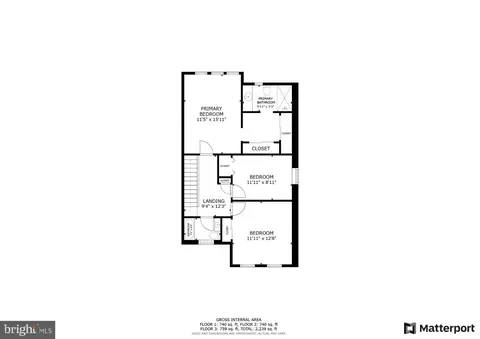 Floorplan - 2034 Chadds Ford Dr, Reston, VA 20191 photo 1 of 2