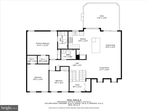 Floorplan - 8814 Aquary Ct, Springfield, VA 22153 photo 1 of 3