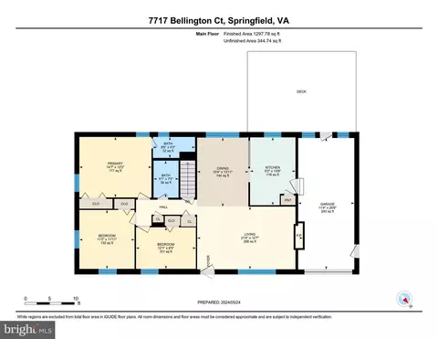 Floorplan - 7717 Bellington Ct, Springfield, VA 22151 photo 1 of 2