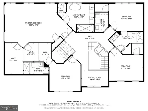Floorplan - 9447 Brenner Ct, Vienna, VA 22180 photo 3 of 6