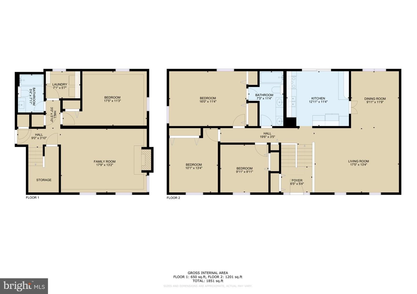 Floorplan - 8807 Hayload Ct, Springfield, VA 22153 photo 3 of 3