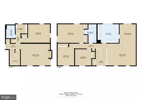 Floorplan - 8807 Hayload Ct, Springfield, VA 22153 photo 3 of 3