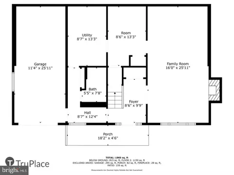 Floorplan - 5509 Flag Run Dr, Springfield, VA 22151 photo 2 of 3