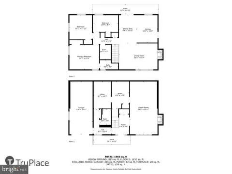 Floorplan - 5509 Flag Run Dr, Springfield, VA 22151 photo 3 of 3