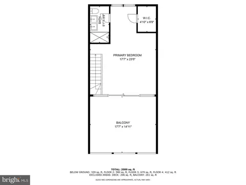 Floorplan - 11519 Hickory Cluster, Reston, VA 20190 photo 3 of 4