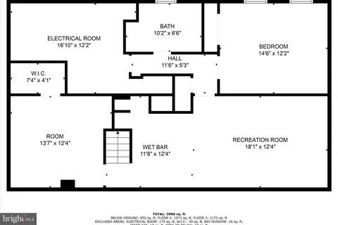 Floorplan - 7561 Vogels Way, Springfield, VA 22153 photo 3 of 4