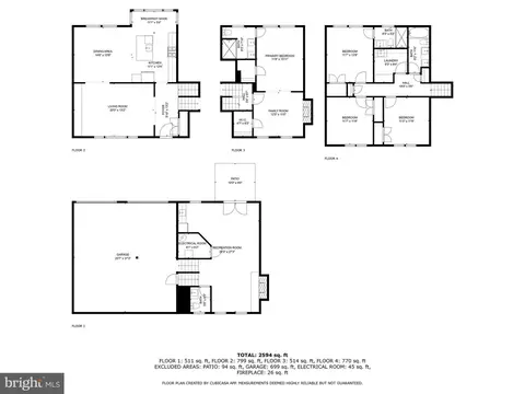 Floorplan - 1848 Foxstone Dr, Vienna, VA 22182 photo 5 of 5