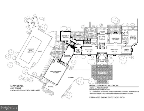 Floorplan - 937 Bellview Rd, Mclean, VA 22102 photo 2 of 2