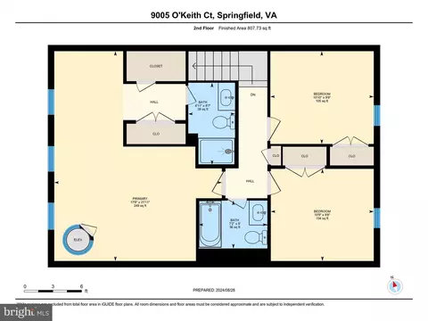 Floorplan - 9005 Okeith Ct, Springfield, VA 22152 photo 2 of 3