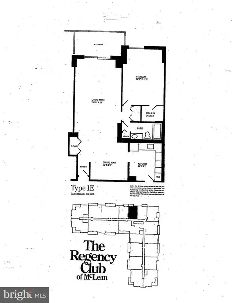 Floorplan - 1800 Old Meadow Rd #1715, Mclean, VA 22102 photo 1 of 1