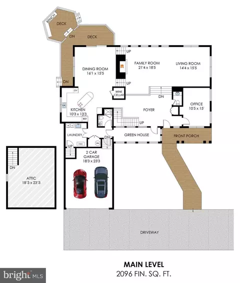 Floorplan - 718 Bulls Neck Rd, Mclean, VA 22102 photo 2 of 4
